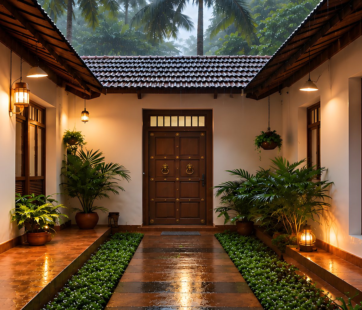 Entrance at Old Madras